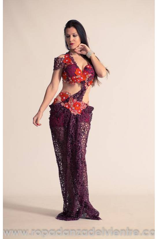 Chloé´s bellydance costume Ghazala
